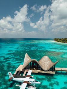 JOALI Malediven Ankunft Wasserflugzeug segara Kommunikation Tourismus PR Agentur München