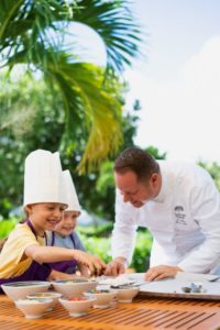 Raffles Seychellen Kinder Kochen segara Kommunikation Tourismus PR Agentur München