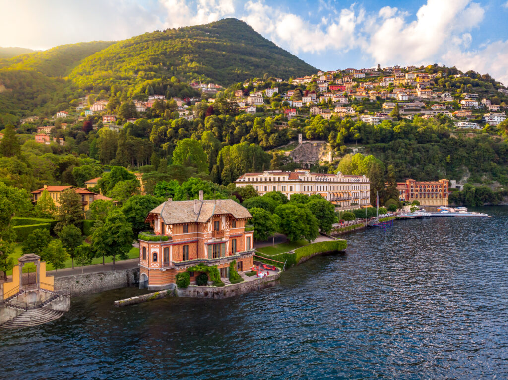 Villa Cima, Villa d'Este and Rovenna view.