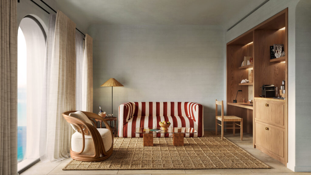 Zannier Bendor - Delos Harbour Suite - Living Room - © Zannier Hotels