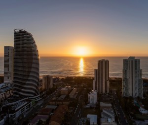 AVANI Broadbeach Residences 1 bedroom premier ocean suite view